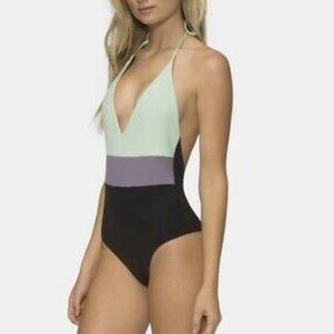 Tavik Chase Reversible One Piece Swimsuit Sz S